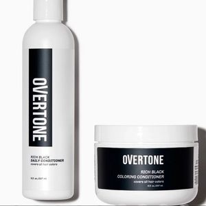 Overtone Rich Black Color Depositing Conditioner